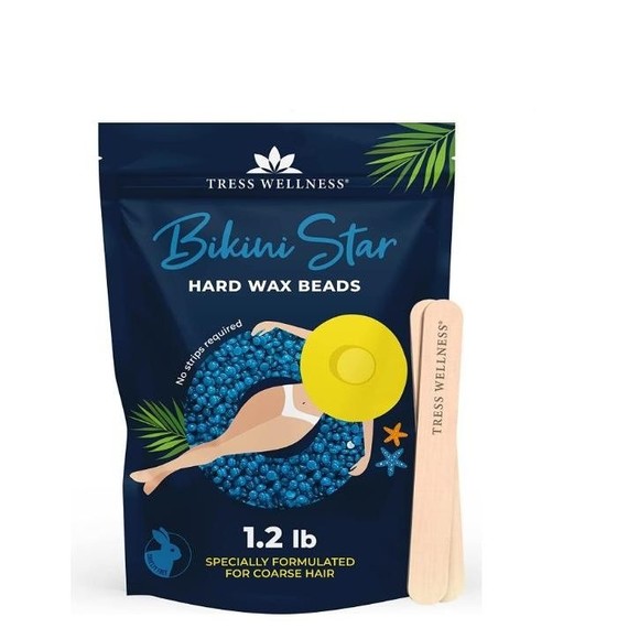NWT Tress Wellness 1.2lb Bikini Wax Beads for Sensitive Skin - Picture 2 of 6